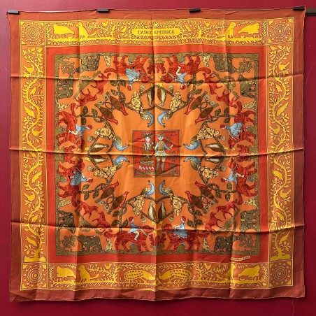 Carré foulard Hermès Early America