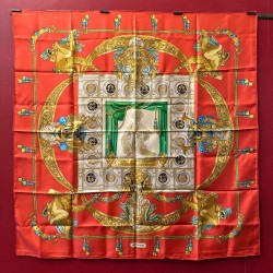 Carré foulard Hermès...