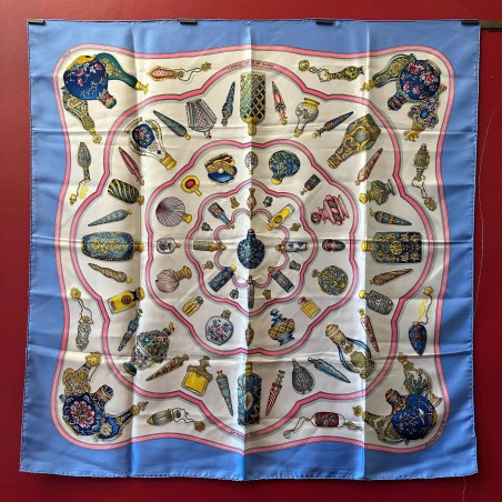 Carré foulard Hermès Flacons-Qu'importe le flacon...