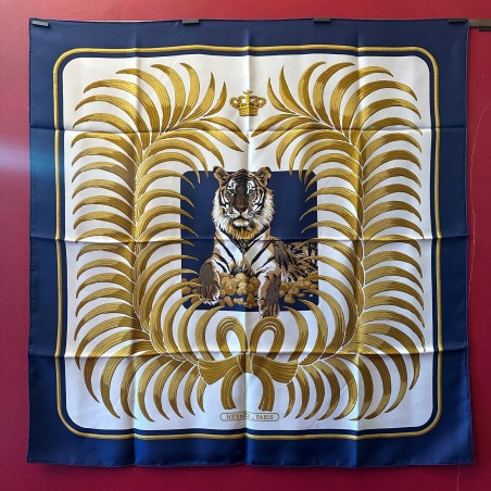 Carré foulard Hermès Tigre royal