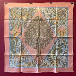 Carré foulard Hermès Axis...