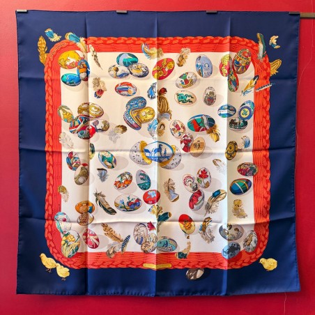 Carré foulard Hermès Couvée d'Hermès