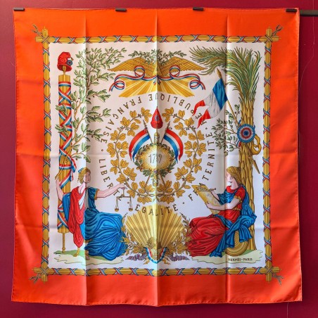Carré foulard Hermès 1789