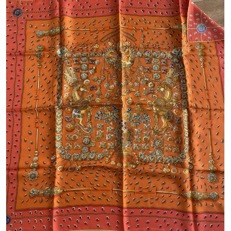 Carré foulard Hermès Pays de cocagne