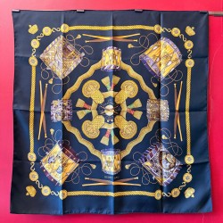 Carré foulard Hermès Les...