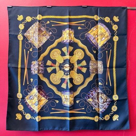 Carré foulard Hermès Les tambours
