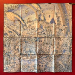 Carré foulard Hermès Les...