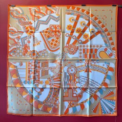 Carré foulard Hermès Haute...