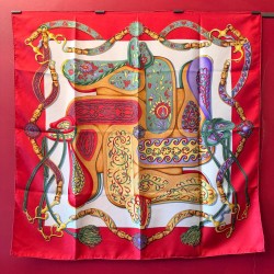 Carré foulard Hermès...