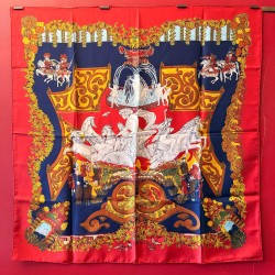 Carré foulard Hermès Le...