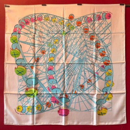 Carré foulard Hermès Grande roue