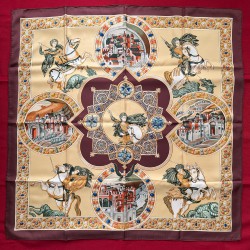 Carré foulard Hermès Le...