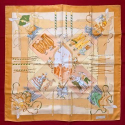 Carré foulard Hermès Fêtes...