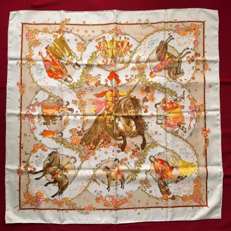 Carré foulard Hermès Les petits princes