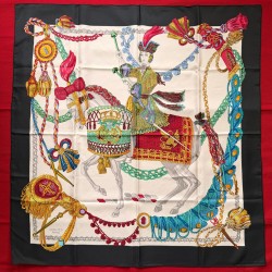 Carré foulard Hermès Le...