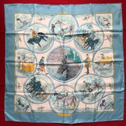 Carré foulard Hermès...