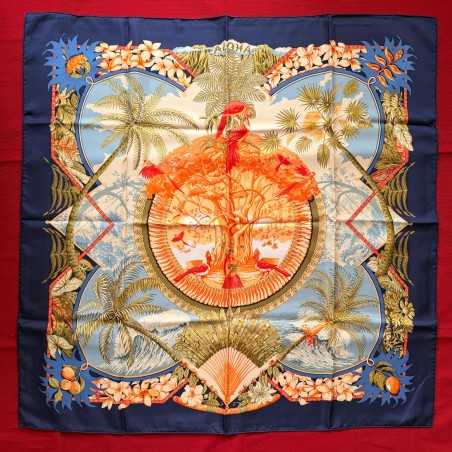 Carré foulard Hermès Aloha