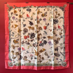 Carré foulard Hermès Les...
