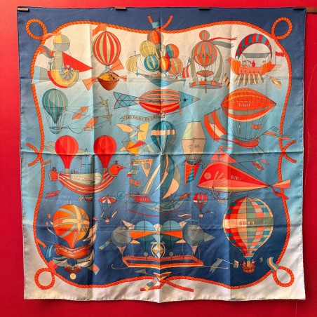 Carré foulard Hermès Les folies du ciel