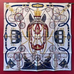 Carré foulard Hermès...
