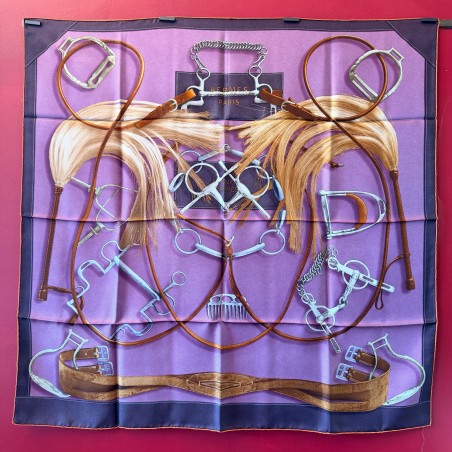 Carré foulard Hermès Projet carré