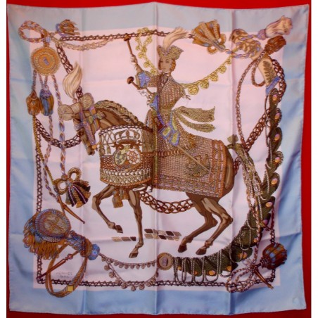 Carré foulard Hermès Le timbalier