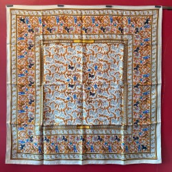 Carré foulard Hermès Chasse...