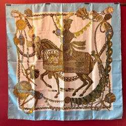Carré foulard Hermès Le...