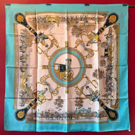 Carré foulard Hermès Grands attelages