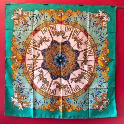 Carré foulard Hermès Lunapark
