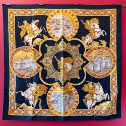 Carré foulard Hermès Le...