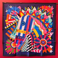 Carré foulard Hermès Cheval...