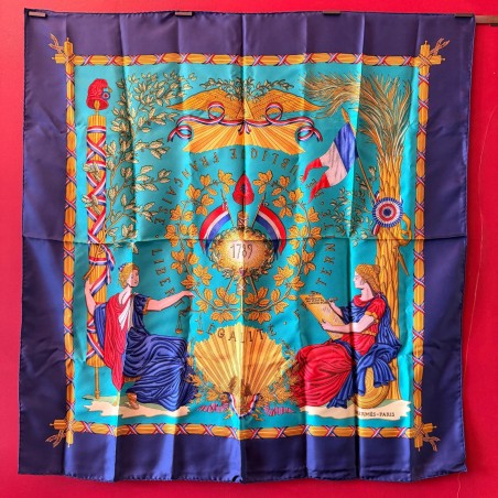 Carré foulard Hermès 1789, édition spéciale