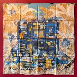 Carré foulard Hermès Les...