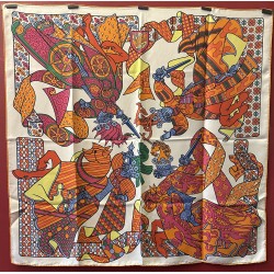 Carré foulard Hermès Duels...
