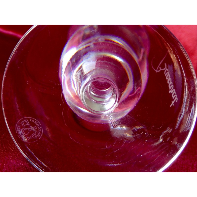 Flûtes à champagne Baccarat Vega